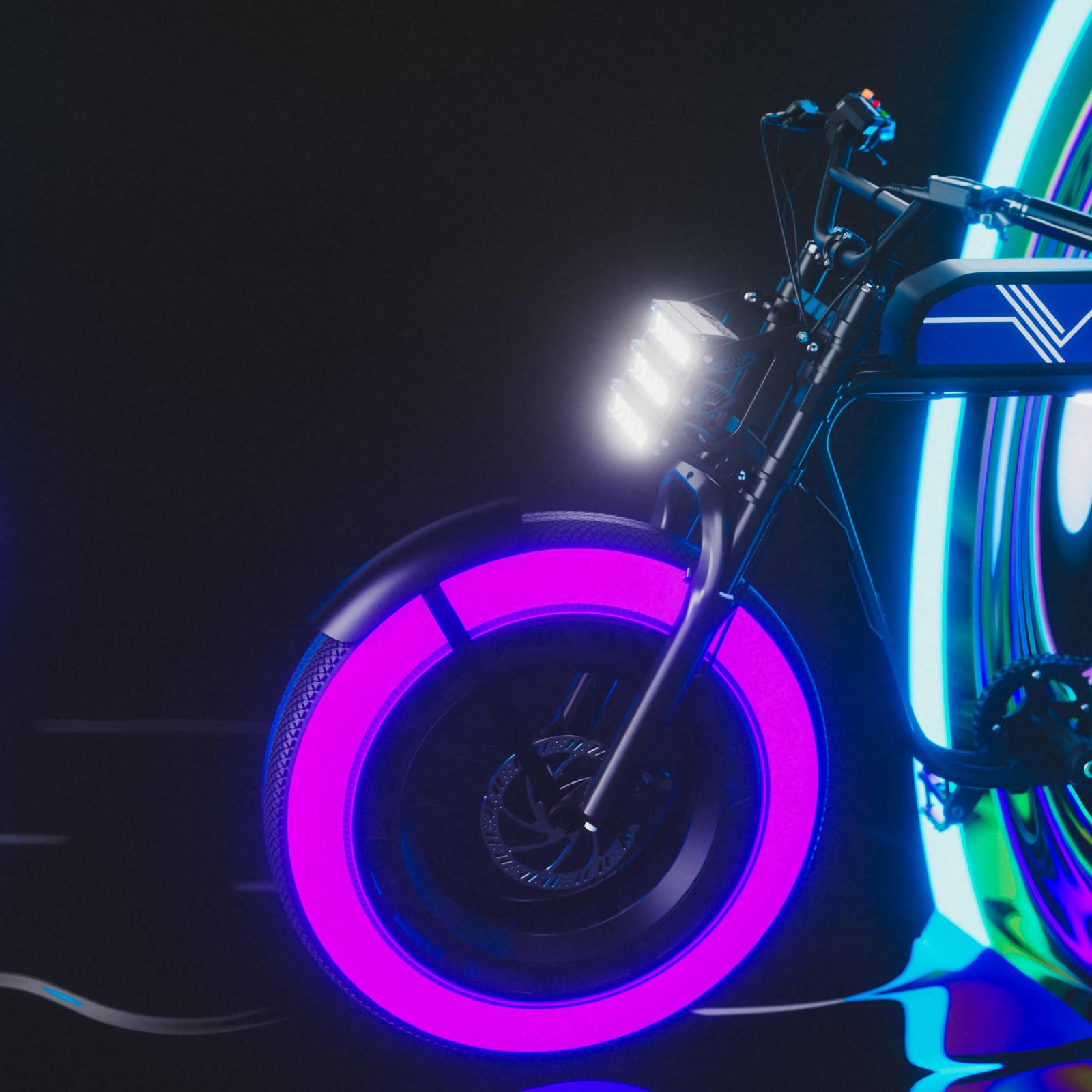Amazon | バイクサスペンションフォーク 20 インチエアフロント